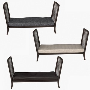 Modern Bench 3D