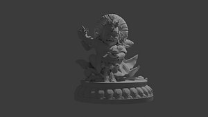 3D model mahakala