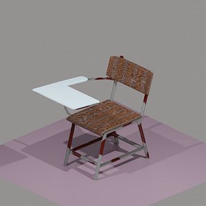 lecture chair 3D model