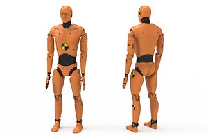 Crash Test Dummy Robot Android 2022 vs hand