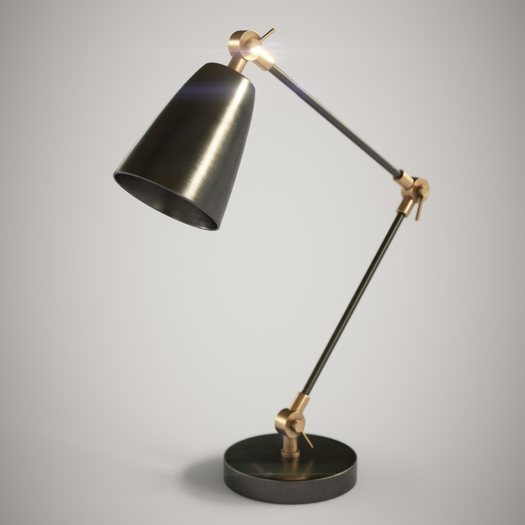 3D Table Lamp Model - TurboSquid 1371339