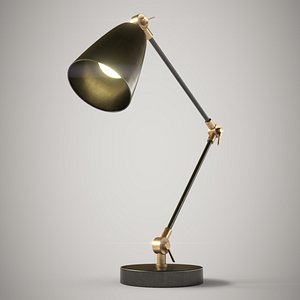 3D table lamp model