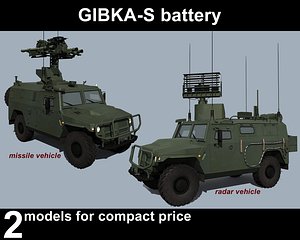 3D model gibka-s battery