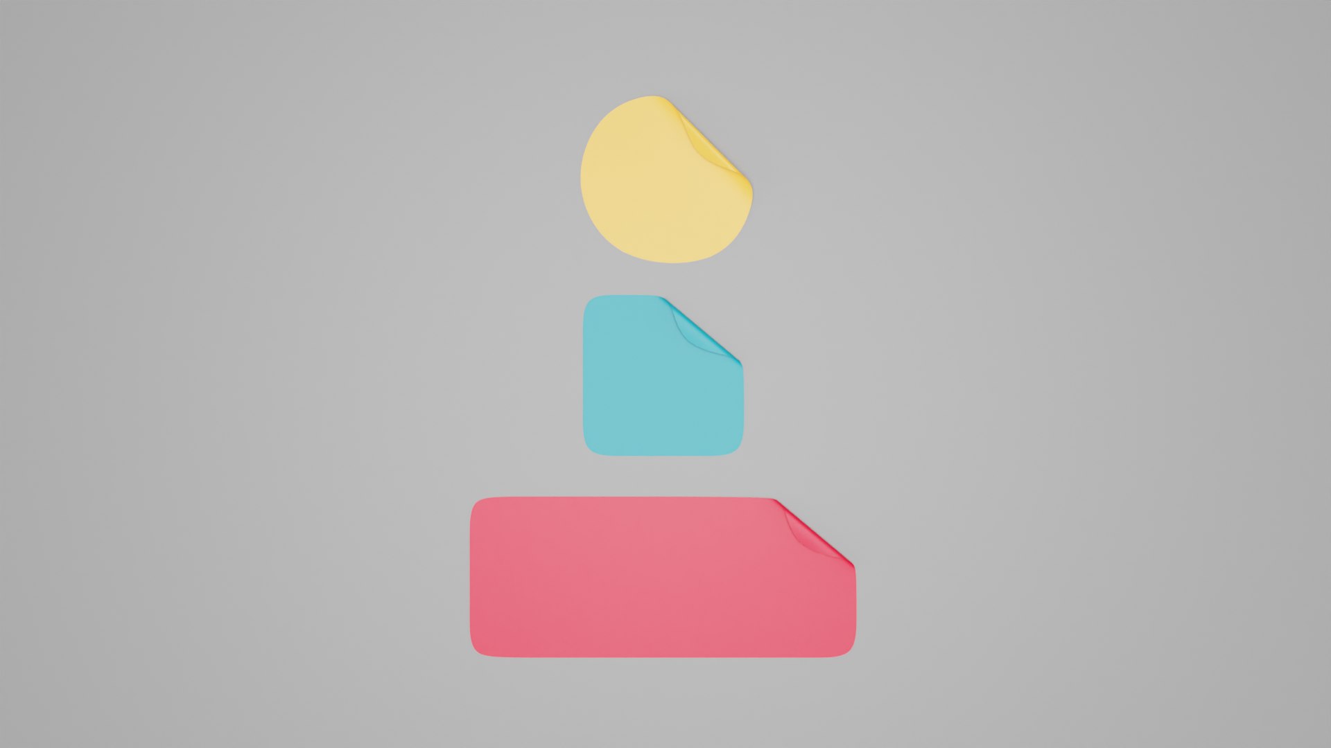 Stickers Model TurboSquid 2126891