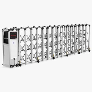 Trackless Automatic Expandable Gate