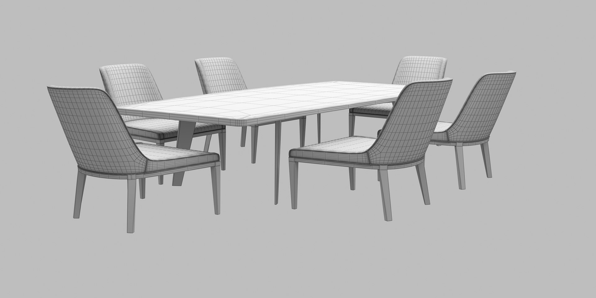 3D Wood Table Dining Model - TurboSquid 1689380