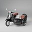 Vespa Sprint  With Sidecar