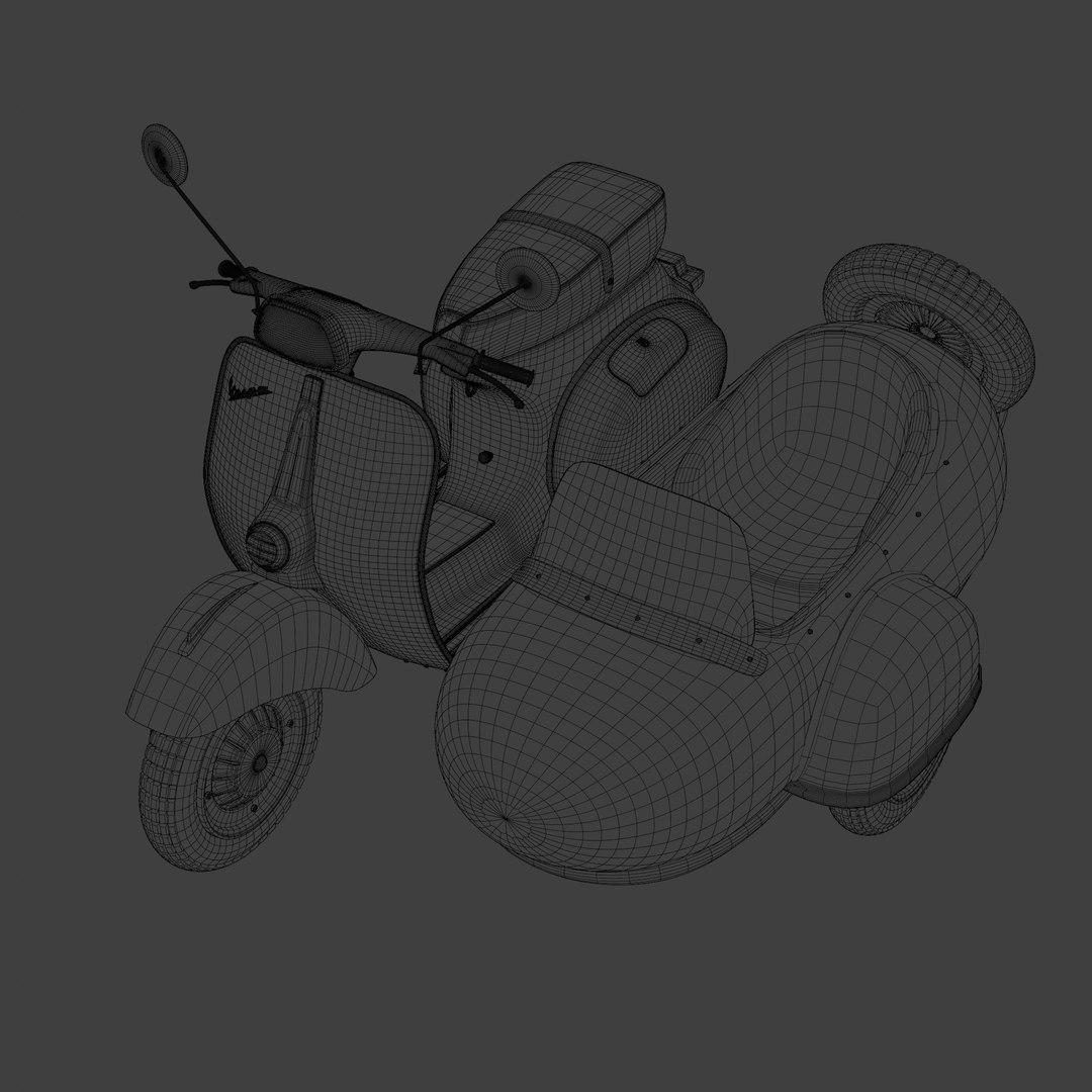 3D Vespa Sprint  With Sidecar https://p.turbosquid.com/ts-thumb/tq/BFA5hH/9j/viewwereframe/jpg/1685606510/1920x1080/fit_q87/69d073f92d69d4ab630b27a97d42226ee6c5f071/viewwereframe.jpg