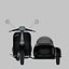 Vespa Sprint  With Sidecar