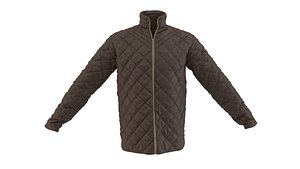 3D model quilted jacket