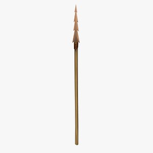 bone spear 3d model