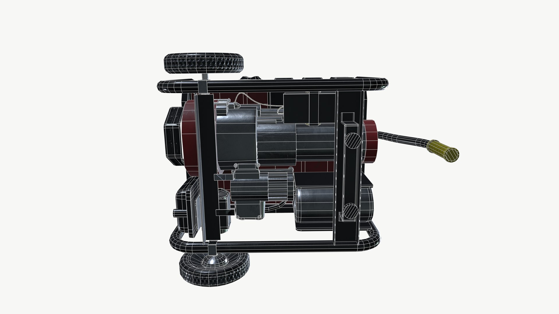 Portable Generator 3D Model - TurboSquid 2347772