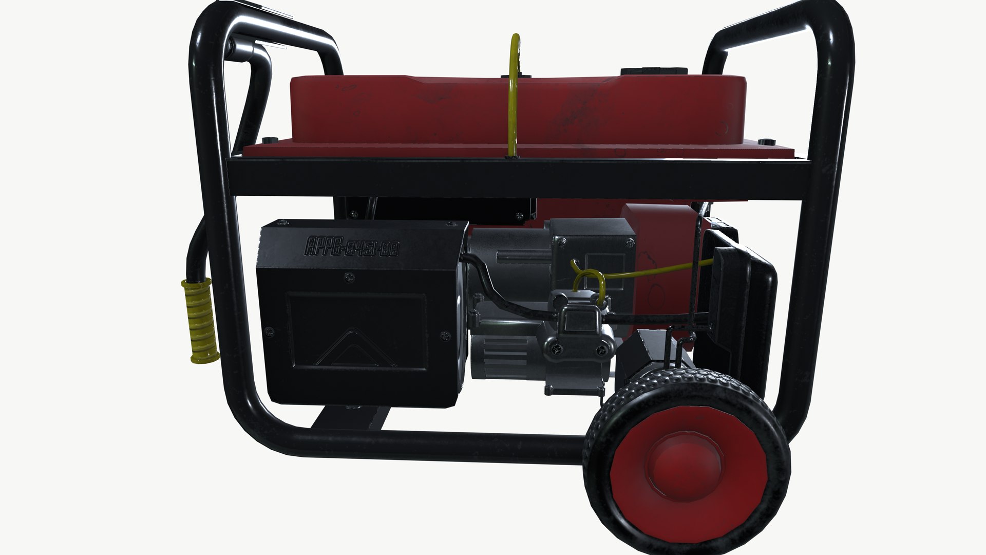 Portable Generator 3D Model - TurboSquid 2347772