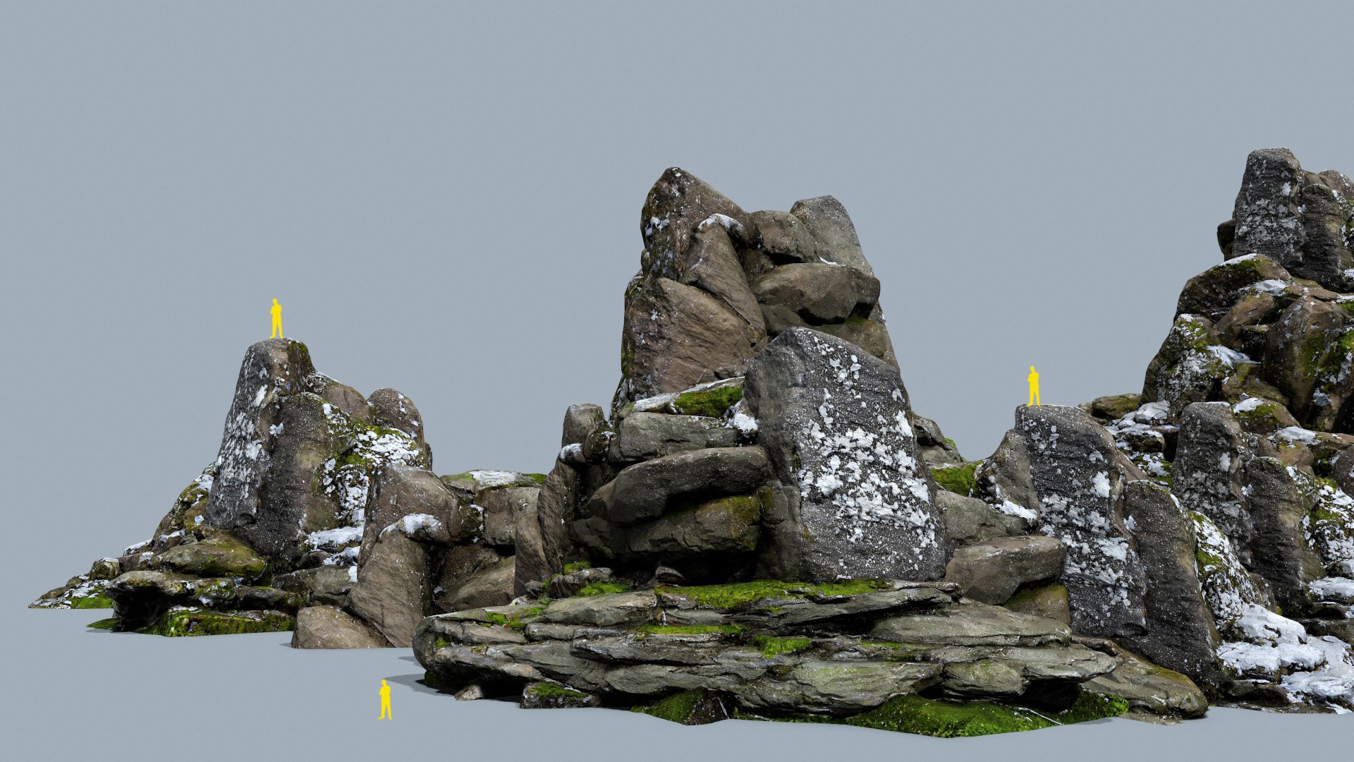 Cliff Rocks 3D Model - TurboSquid 2209354