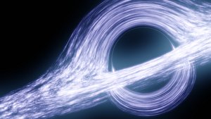 3D Animated BLACK HOLE