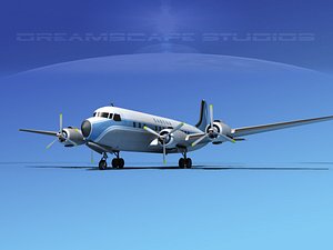 3d propellers douglas dc-7 dc-7b