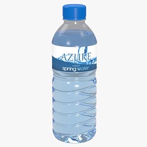 3d model water bottled
