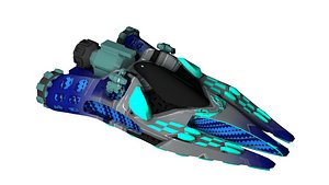 Futuristic Space Ship 2 model