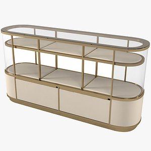 jewelry showcase 3D model