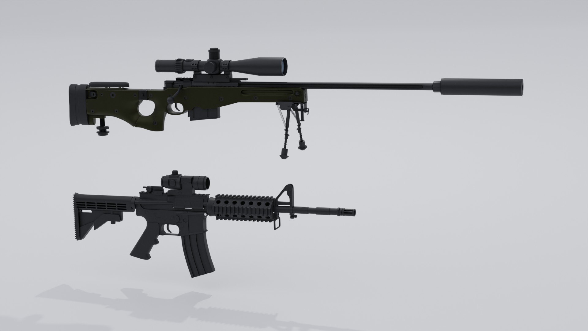 Weapon Pack Model - TurboSquid 2057756