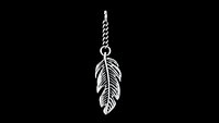 Feather key holder