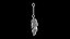Feather key holder