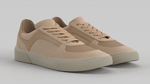 3D Crawler Safari Shoe Sneaker model
