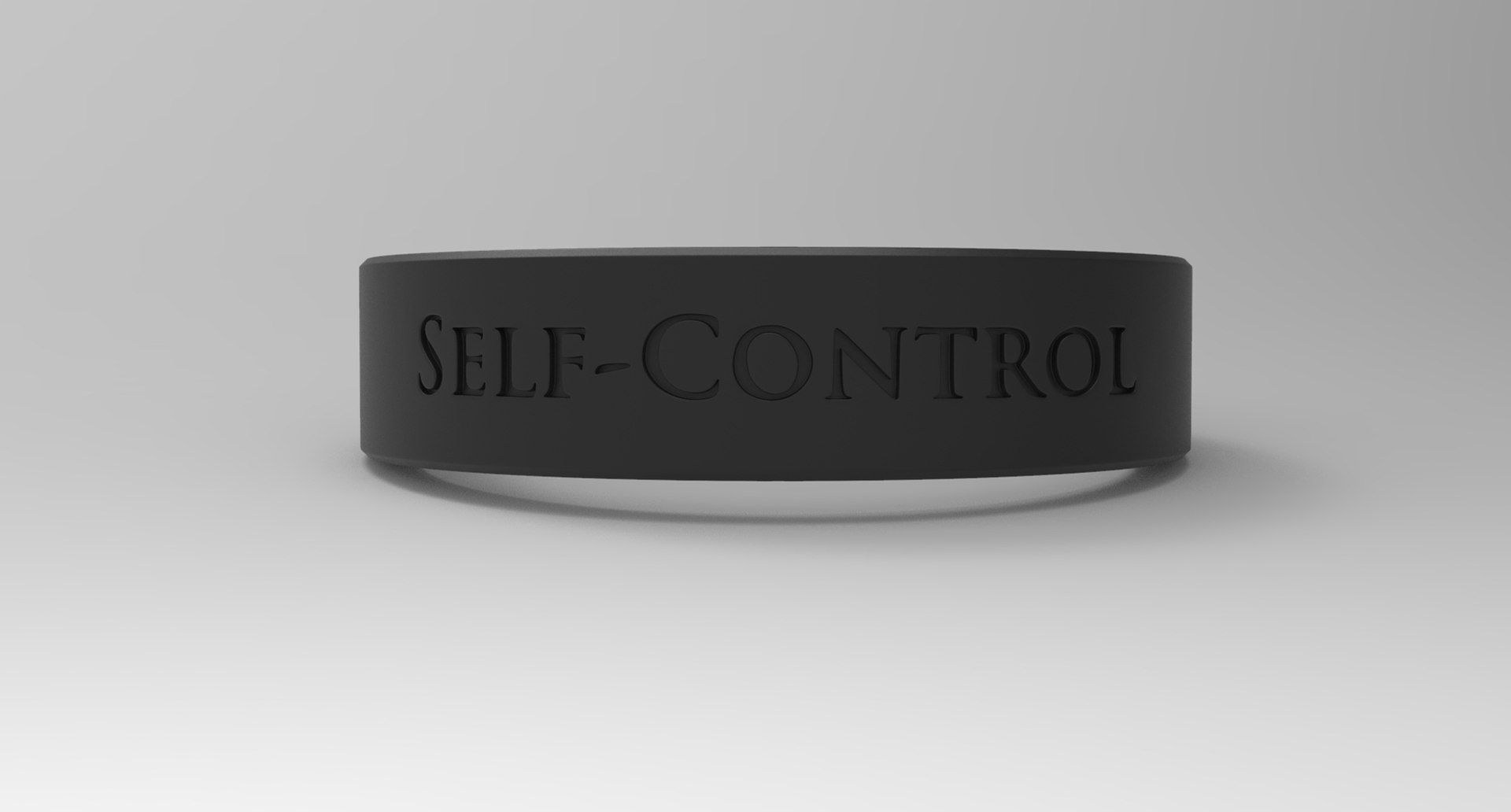 3D Self-Control Female Ring Black - TurboSquid 1926978