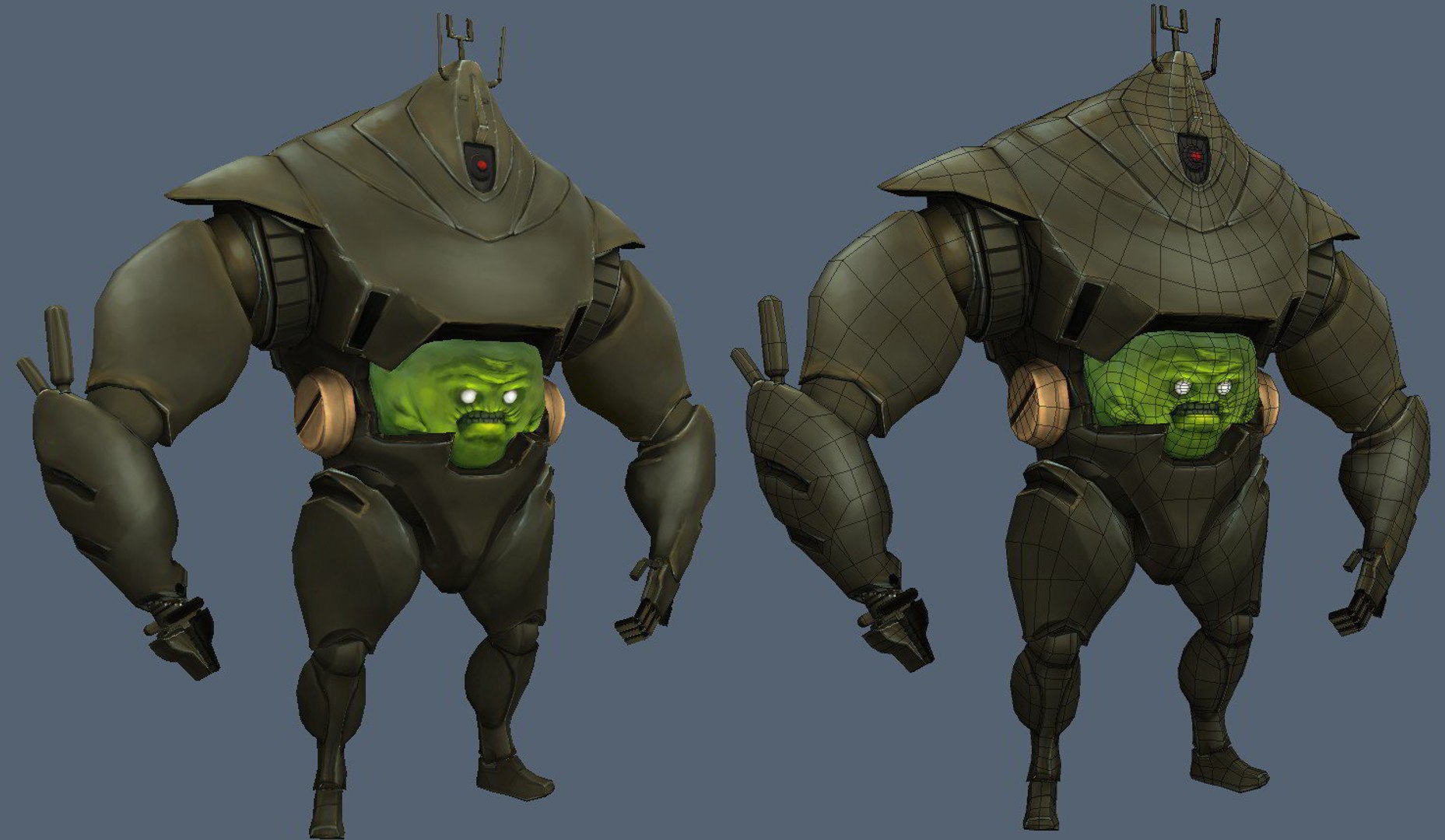 3d Model Rig 2014 Animation