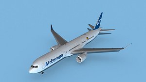 Boeing 767-400 Air Europa 3D