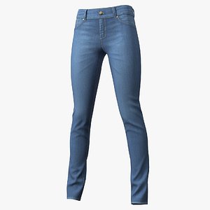 Jeans Female Blue PBR