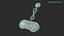 3D Nintendo Joystick Controller model