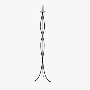 3d model candle stand