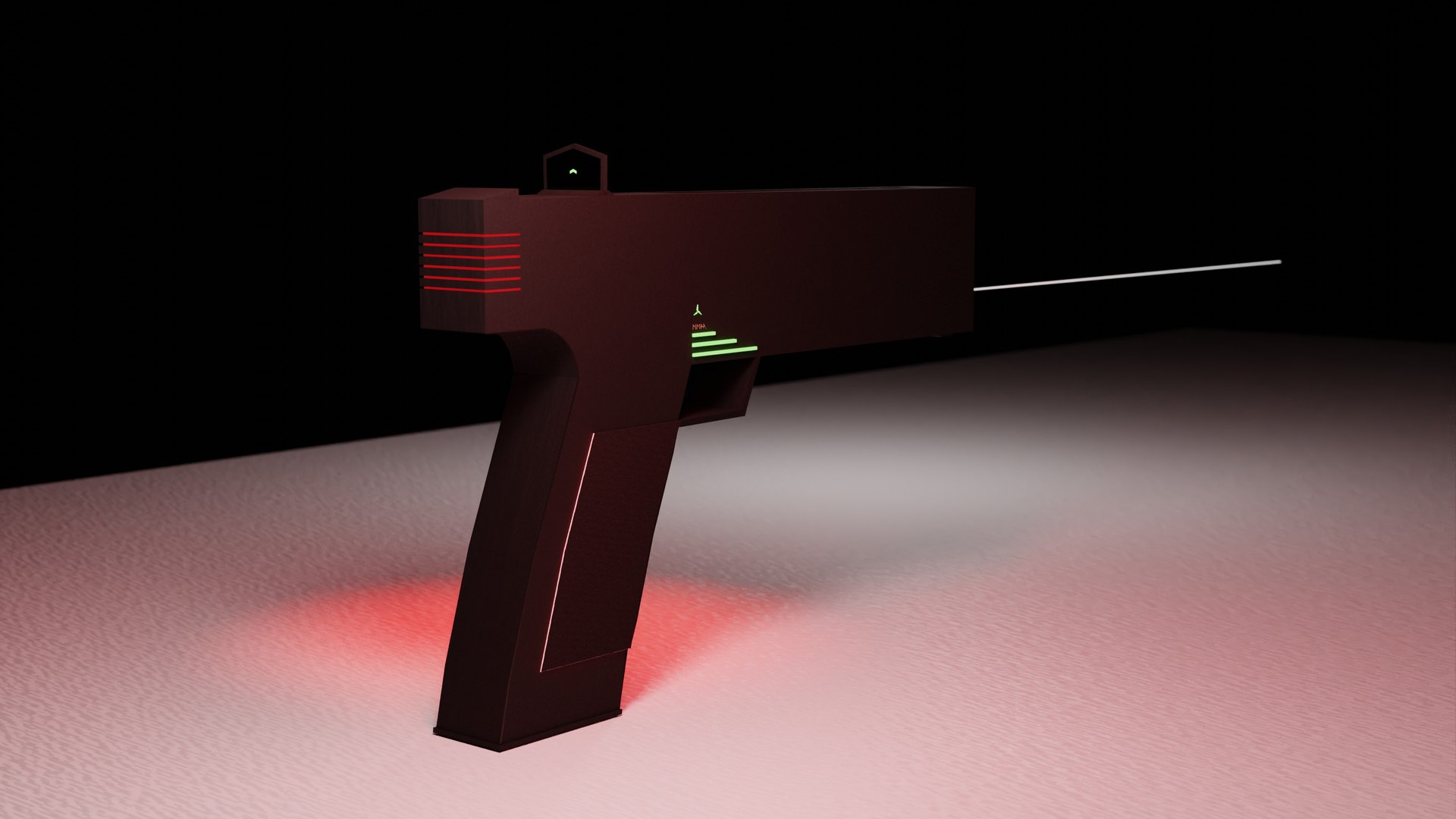 3D Low Poly Like Gun - TurboSquid 2093451