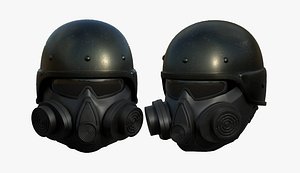 3D model helmet