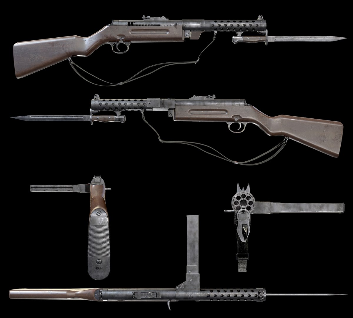 3D Model Mp-28 Ready Asset Modeled - TurboSquid 1449609