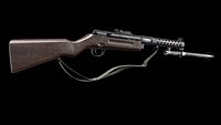 Schmeisser MP-28 Rifle AAA Game Ready Weapon FPS Asset Low-poly 3D model Low-poly 3D model