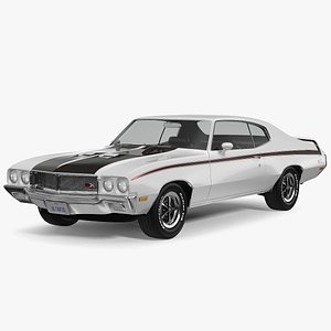 3D Buick GSX 1970 Stage 1 model