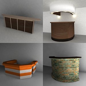 counter lectern 3d dxf