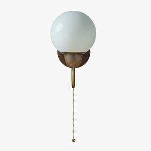 Vintage wall lamp 3D