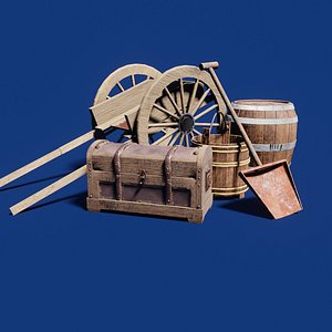 medieval props lite model