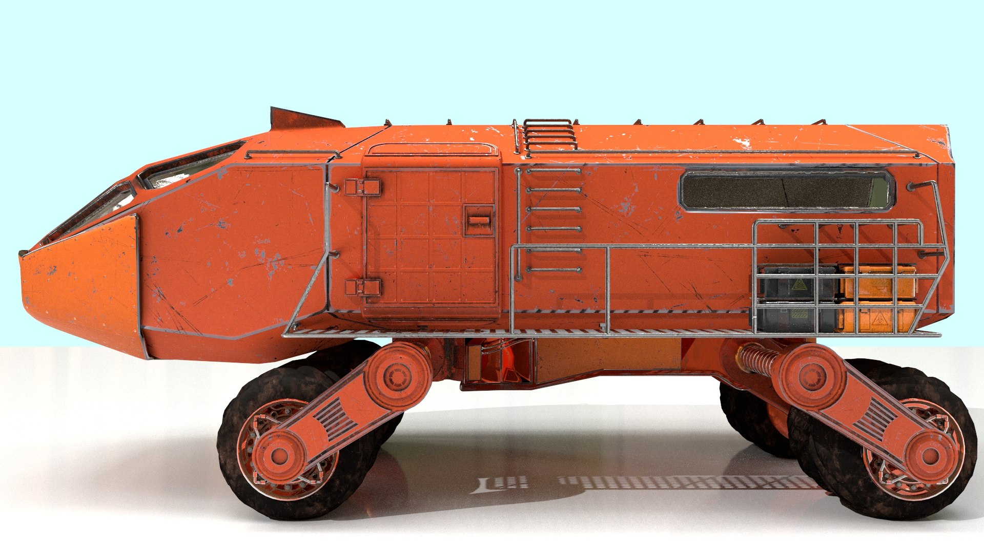 Space Rover Model TurboSquid 1672617