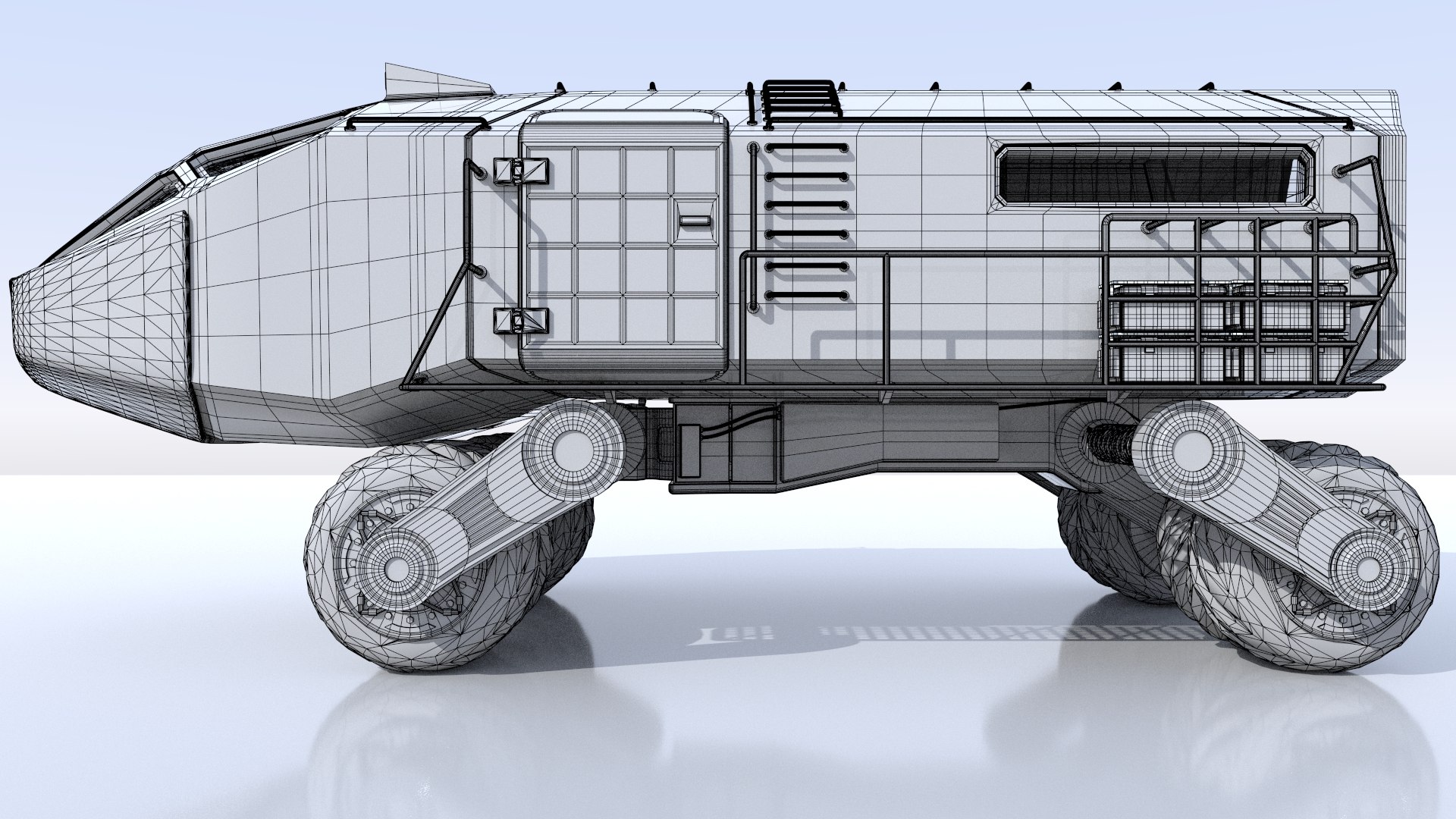 Space Rover Model TurboSquid 1672617