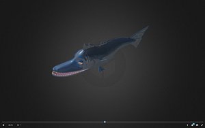 barracuda 3d model