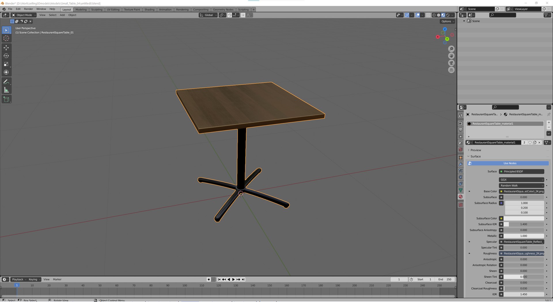 3D Restaurant Square Table with Metal Base and Wood Top https://p.turbosquid.com/ts-thumb/tr/A7qlQV/dR/restaurantsquaretable_screenshot_blender/jpg/1648151864/1920x1080/fit_q87/63ca01c46dccad7df6456c3758cacea20afbc252/restaurantsquaretable_screenshot_blender.jpg