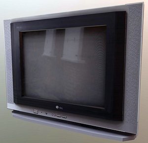 LG CRT TV (Low Poly)