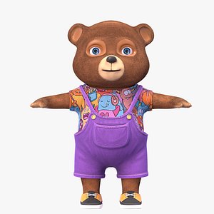Cartoon Grizzly Bear