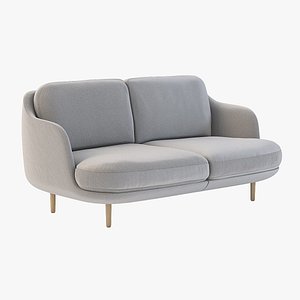 Photorealistic Fritzhansen Lune Sofa by Jaime Hayon