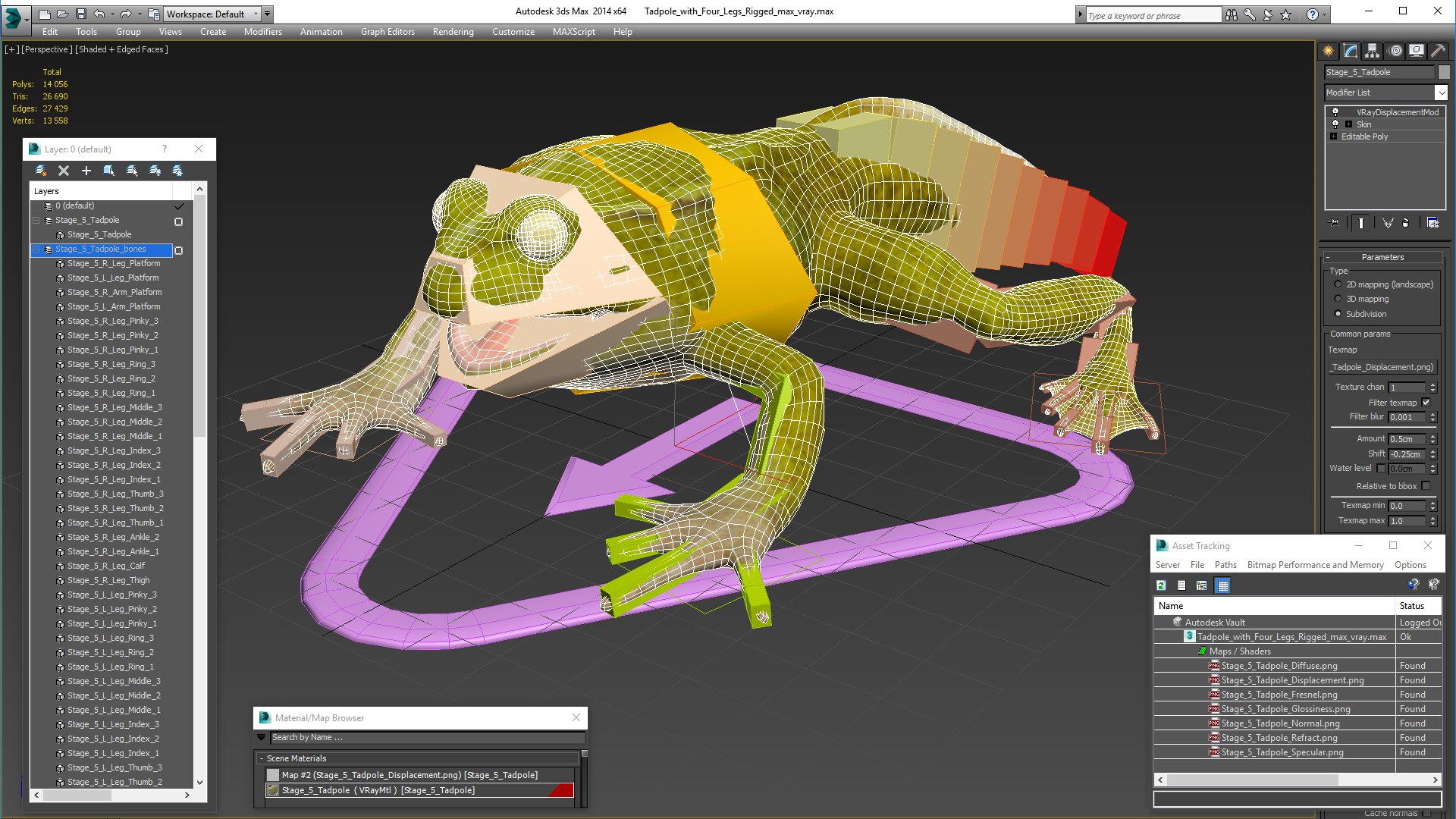 3D legs rigged tadpole https://p.turbosquid.com/ts-thumb/tr/MEfGhD/mc/tadpolewithfourlegsriggedc4dmodel026/jpg/1617063410/1920x1080/fit_q87/0322cd581cd1cdd8889222c43a3d77216a208d2a/tadpolewithfourlegsriggedc4dmodel026.jpg