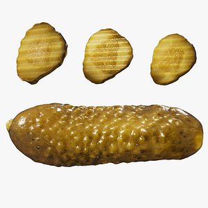 Pickled Cucumber 3D model